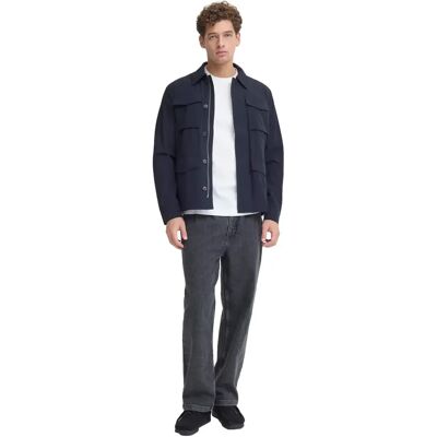 Jas Casual Friday Eide M65 Bleu M Jas Casual Friday Eide M65 Bleu M