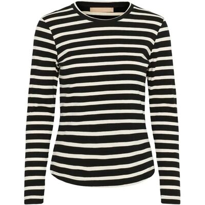 Dames-T-shirt met lange mouwen CULTURE CUalin Noir 2XL Dames-T-shirt met lange mouwen CULTURE CUalin Noir 2XL