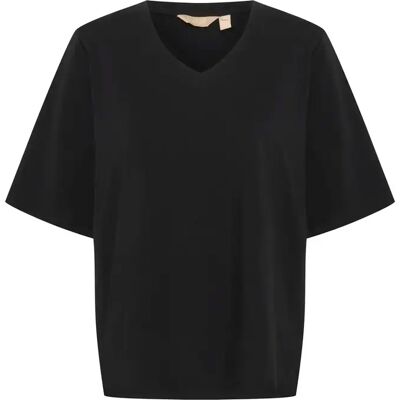 Dames-T-shirt CULTURE Base Gith Noir XL Dames-T-shirt CULTURE Base Gith Noir XL