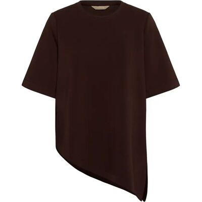 Dames-T-shirt CULTURE Verda Chabrina Marron 2XL Dames-T-shirt CULTURE Verda Chabrina Marron 2XL