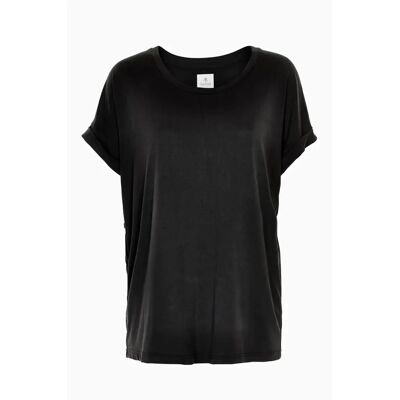 Dames-T-shirt CULTURE Kajsa Noir 2XL Dames-T-shirt CULTURE Kajsa Noir 2XL