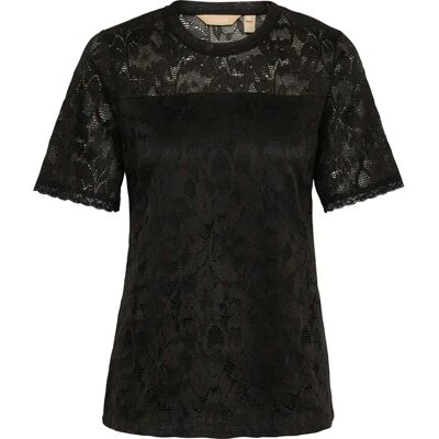 Dames-T-shirt CULTURE Zophia Nicole Noir XL Dames-T-shirt CULTURE Zophia Nicole Noir XL