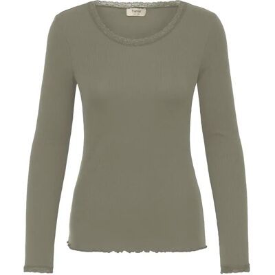 Dames-T-shirt fransa FRHizamond 34 Vert 2XL Dames-T-shirt fransa FRHizamond 34 Vert 2XL