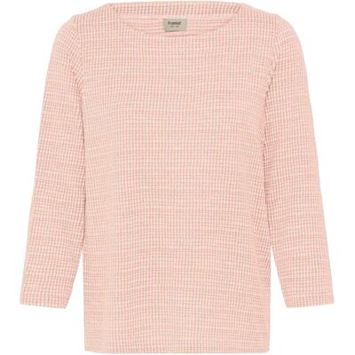 Dames-T-shirt fransa Niala 2 Beige 2XL Dames-T-shirt fransa Niala 2 Beige 2XL