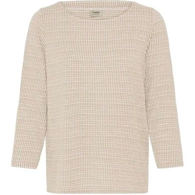 Dames-T-shirt fransa FRNiala 2 Beige XL Dames-T-shirt fransa FRNiala 2 Beige XL
