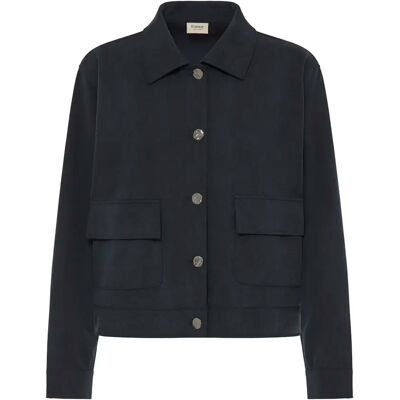 Damesjas fransa Edie Bleu 2XL Damesjas fransa Edie Bleu 2XL