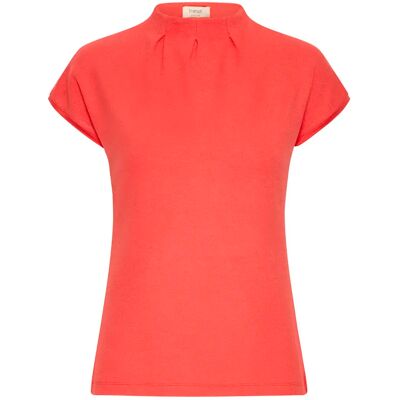 Dames-T-shirt fransa Zaskater 2 Orange 2XL Dames-T-shirt fransa Zaskater 2 Orange 2XL