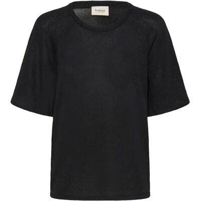 Dames-T-shirt fransa Regitze 2 Noir 2XL Dames-T-shirt fransa Regitze 2 Noir 2XL