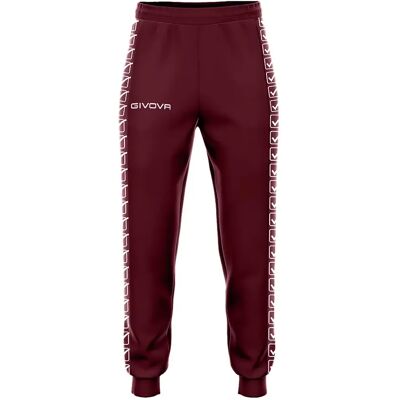 Jogging Givova Terry Band Rouge 2XL Jogging Givova Terry Band Rouge 2XL