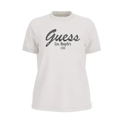 Dames-T-shirt Guess Andrea Noir XL Dames-T-shirt Guess Andrea Noir XL