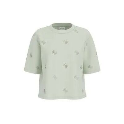 Dames-T-shirt Guess Silvy 4G Vert 2XL Dames-T-shirt Guess Silvy 4G Vert 2XL