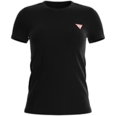 Dames-T-shirt Guess Mini Triangle Noir 2XL Dames-T-shirt Guess Mini Triangle Noir 2XL