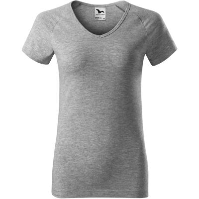T-shirt dames Malfini Dream 128 Gris 2XL T-shirt dames Malfini Dream 128 Gris 2XL