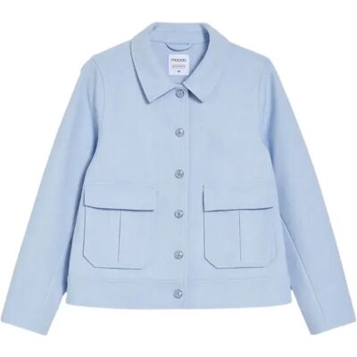 Damesjas Moodo Bleu 2XL Damesjas Moodo Bleu 2XL