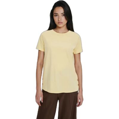 Dames-T-shirt Moodo L-TS-4913 Jaune 2XL Dames-T-shirt Moodo L-TS-4913 Jaune 2XL