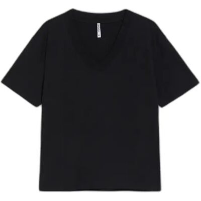Dames-T-shirt Moodo L-TS-4950 Noir 2XL Dames-T-shirt Moodo L-TS-4950 Noir 2XL