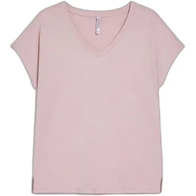 Dames-T-shirt Moodo L-TS-4951 Rose 2XL Dames-T-shirt Moodo L-TS-4951 Rose 2XL