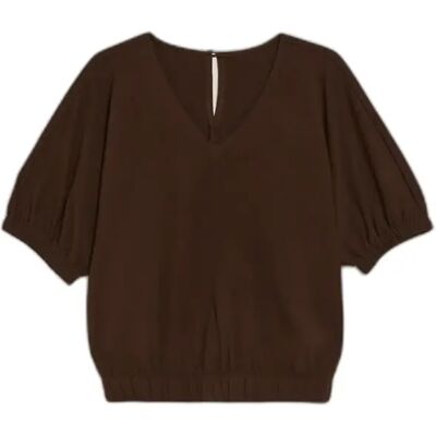Dames-T-shirt Moodo L-TS-4961 Marron 2XL Dames-T-shirt Moodo L-TS-4961 Marron 2XL