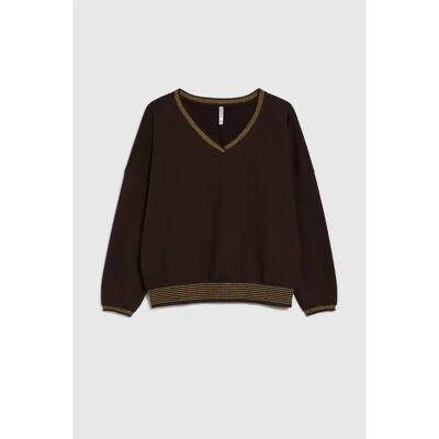Dames sweatshirt Moodo Z-BL-4801 Marron L Dames sweatshirt Moodo Z-BL-4801 Marron L