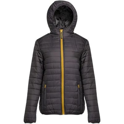 Lichte gewatteerde jas met capuchon voor dames Pen Duick Pacifique Noir XL Lichte gewatteerde jas met capuchon voor dames Pen Duick Pacifique Noir XL