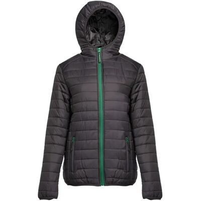 Lichte gewatteerde jas met capuchon voor dames Pen Duick Pacifique Noir L Lichte gewatteerde jas met capuchon voor dames Pen Duick Pacifique Noir L
