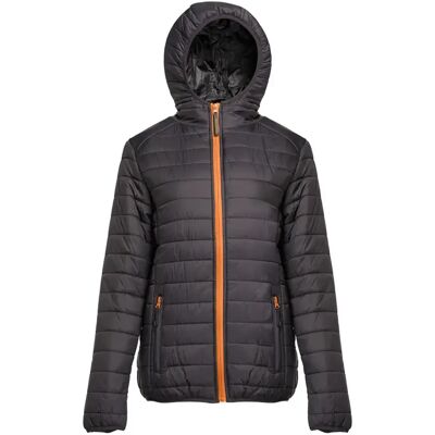 Lichte gewatteerde jas met capuchon voor dames Pen Duick Pacifique Orange 2XL Lichte gewatteerde jas met capuchon voor dames Pen Duick Pacifique Orange 2XL