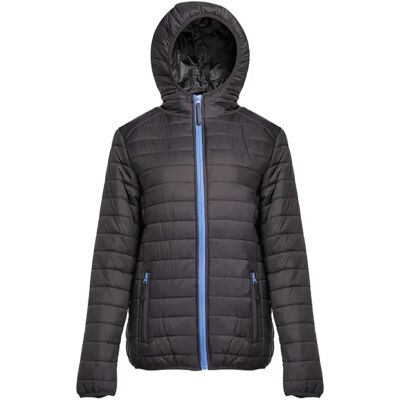 Lichte gewatteerde jas met capuchon voor dames Pen Duick Pacifique Noir S Lichte gewatteerde jas met capuchon voor dames Pen Duick Pacifique Noir S