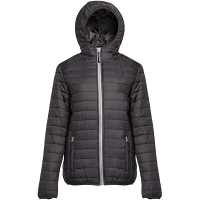 Lichte gewatteerde jas met capuchon voor dames Pen Duick Pacifique Noir L Lichte gewatteerde jas met capuchon voor dames Pen Duick Pacifique Noir L