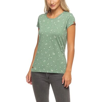 T-shirt dames Ragwear Mint Flower Vert XS T-shirt dames Ragwear Mint Flower Vert XS
