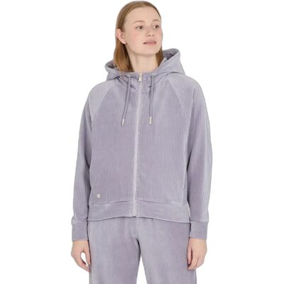 Capuchon met rits voor dames Ragwear Corduly Cordy Violet XL Capuchon met rits voor dames Ragwear Corduly Cordy Violet XL