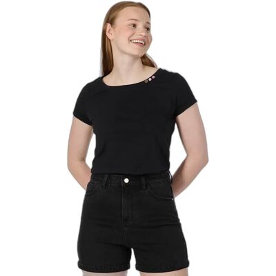 T-shirt dames Ragwear Fllorah Gots Noir S T-shirt dames Ragwear Fllorah Gots Noir S