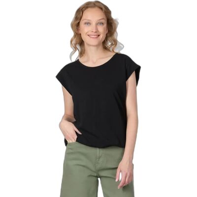 T-shirt dames Ragwear Tulsa Noir XL T-shirt dames Ragwear Tulsa Noir XL