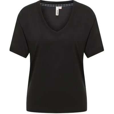 Dames-T-shirt Ragwear Hazzel Noir L Dames-T-shirt Ragwear Hazzel Noir L