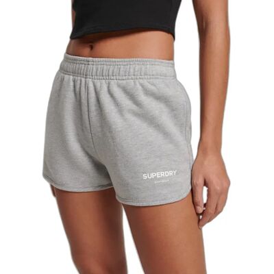 Superdry Core Sport Sweatshorts Grijs S - Shorts Superdry Core Sport Sweatshorts Grijs S - Shorts