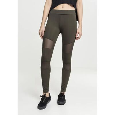 Urban Classics Leggings voor dames Urban Classic mesh Vert M Urban Classics Leggings voor dames Urban Classic mesh Vert M