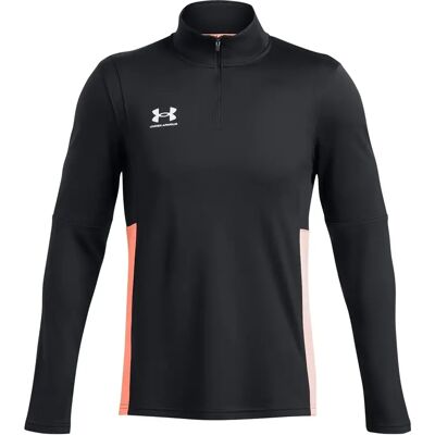 Under Armour Challenger Midlayer Top - Zwart/Oranje - Mannelijk - Maat M - Sporttop Under Armour Challenger Midlayer Top - Zwart/Oranje - Mannelijk - Maat M - Sporttop