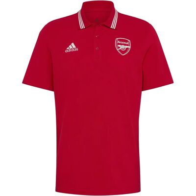 Adidas 3-stripes polo shirt Arsenal 2022/23 Rood XL Adidas 3-stripes polo shirt Arsenal 2022/23 Rood XL