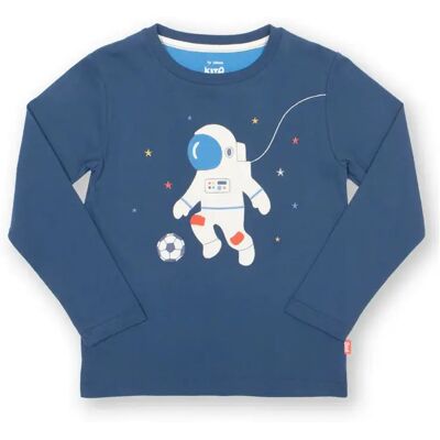 Kinder-T-shirt met lange mouwen Kite Astro Football Bleu 10/11 jaar Kinder-T-shirt met lange mouwen Kite Astro Football Bleu 10/11 jaar