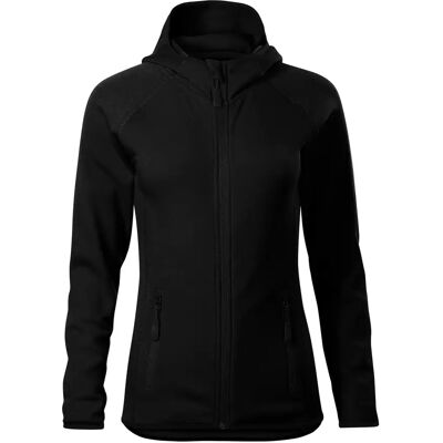 Dames fleece met capuchon Malfini Direct 418 Noir 2XL Dames fleece met capuchon Malfini Direct 418 Noir 2XL