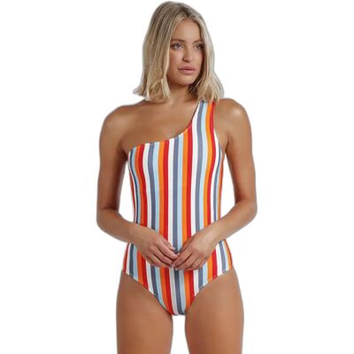 Dames zwempak uit 1 stuk Admas Sun Stripes Multicolore 40 Dames zwempak uit 1 stuk Admas Sun Stripes Multicolore 40