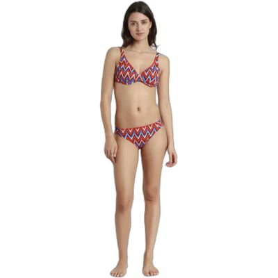 Bikini met beugels voor dames Admas Ethnic Waves Multicolore 50 Bikini met beugels voor dames Admas Ethnic Waves Multicolore 50