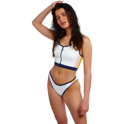 Dames zwempak topje Banana Moon Hakko Player Blanc L Dames zwempak topje Banana Moon Hakko Player Blanc L