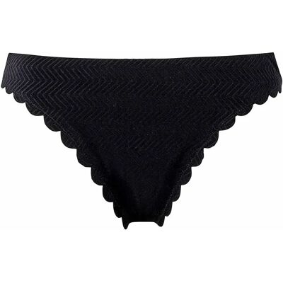 Dames microvezel bikini broekje Brigitte Bardot Bohochic Noir 44 Dames microvezel bikini broekje Brigitte Bardot Bohochic Noir 44