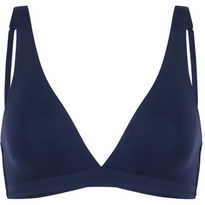 Triangle bikini top zonder beugels voor dames Huit So Chic Bleu 90D Triangle bikini top zonder beugels voor dames Huit So Chic Bleu 90D