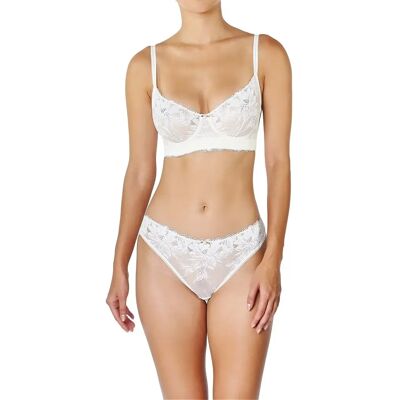 Dames zwemkleding top Huit Heart of Glass Beige L Dames zwemkleding top Huit Heart of Glass Beige L
