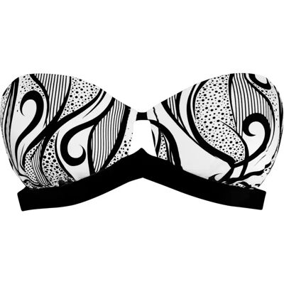 Dames zwemkleding top Luna Elixir Noir 85C Dames zwemkleding top Luna Elixir Noir 85C