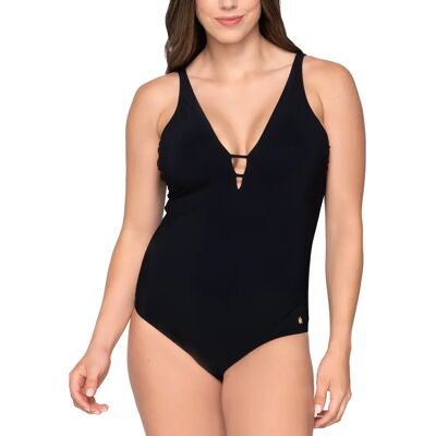 Vrouwen badpak met voorgevormde cups Luna Blue Sense Noir 95C Vrouwen badpak met voorgevormde cups Luna Blue Sense Noir 95C