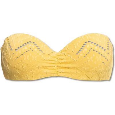 Vrouwen bandeau zwempak topje Roxy Quiet Beauty Molded Jaune XL Vrouwen bandeau zwempak topje Roxy Quiet Beauty Molded Jaune XL