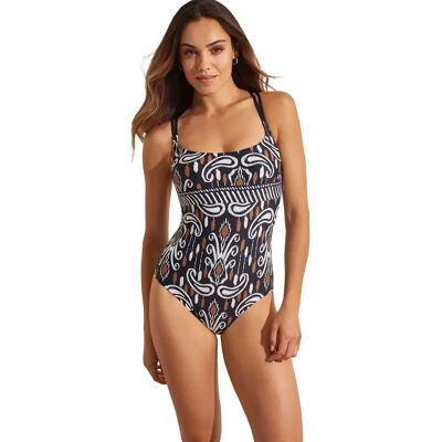 Dames zwempak uit 1 stuk Selmark Venecia Noir 90B Dames zwempak uit 1 stuk Selmark Venecia Noir 90B