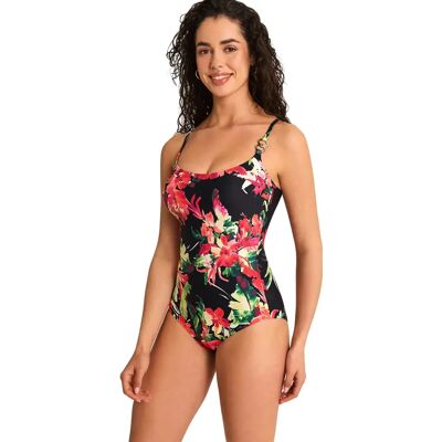 Vrouwen badpak met voorgevormde cups Selmark Tropico Noir 90B Vrouwen badpak met voorgevormde cups Selmark Tropico Noir 90B